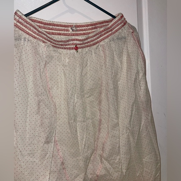 New! Free People Endless Afternoon Bloomers Swiss Dot Embroidered Lace Harem 🌹 M - Picture 12 of 16